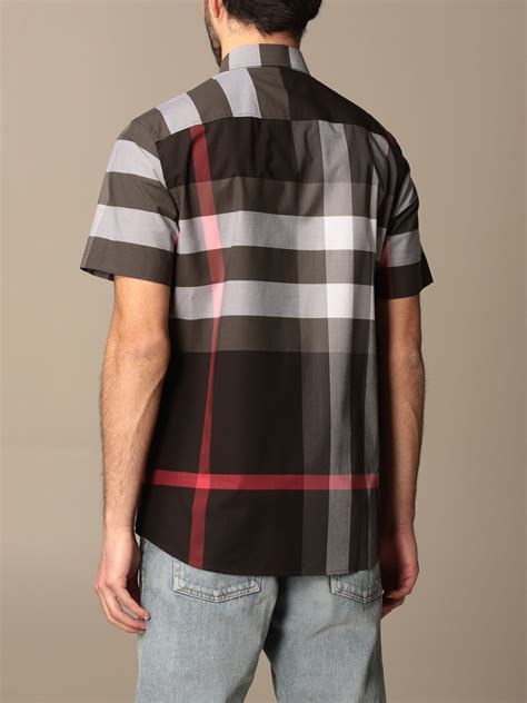 burberry hemd herren grau|Burberry Klassisches Hemd .